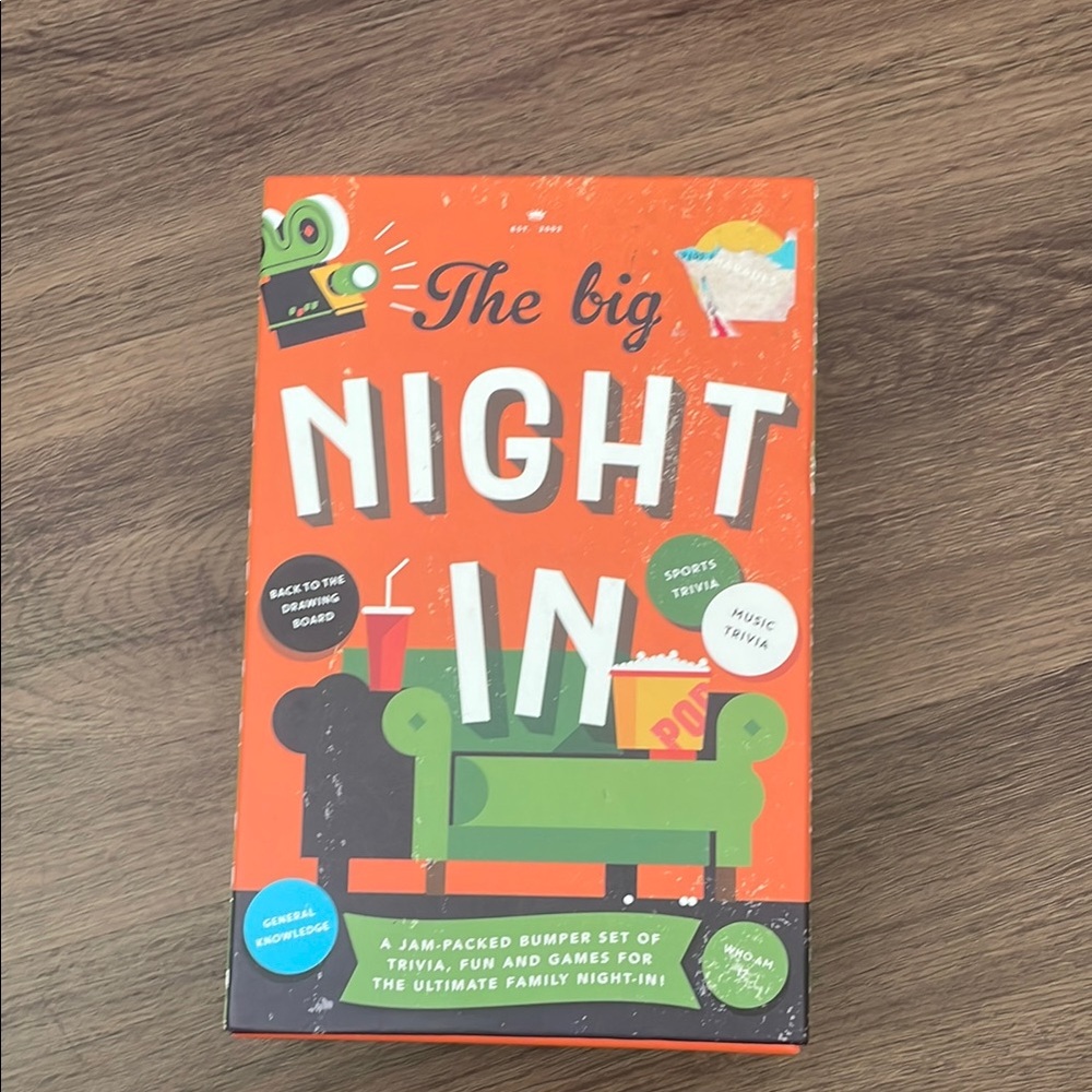 Professor Puzzle The Big Night in Trivia Game